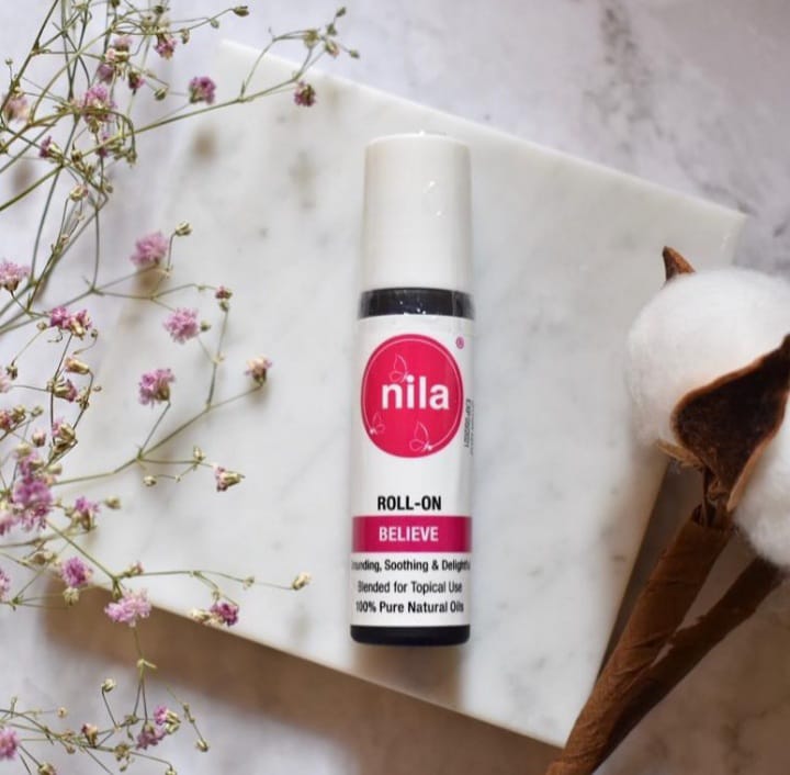 Nila Believe Roll-On 10ml ~ Great for Yoga and breathing practices